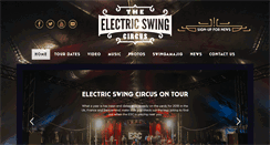 Desktop Screenshot of electricswingcircus.com
